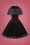 Bellissima  Polkadot Cape Black Swing Dress 102 14 23827 20171017 0004W