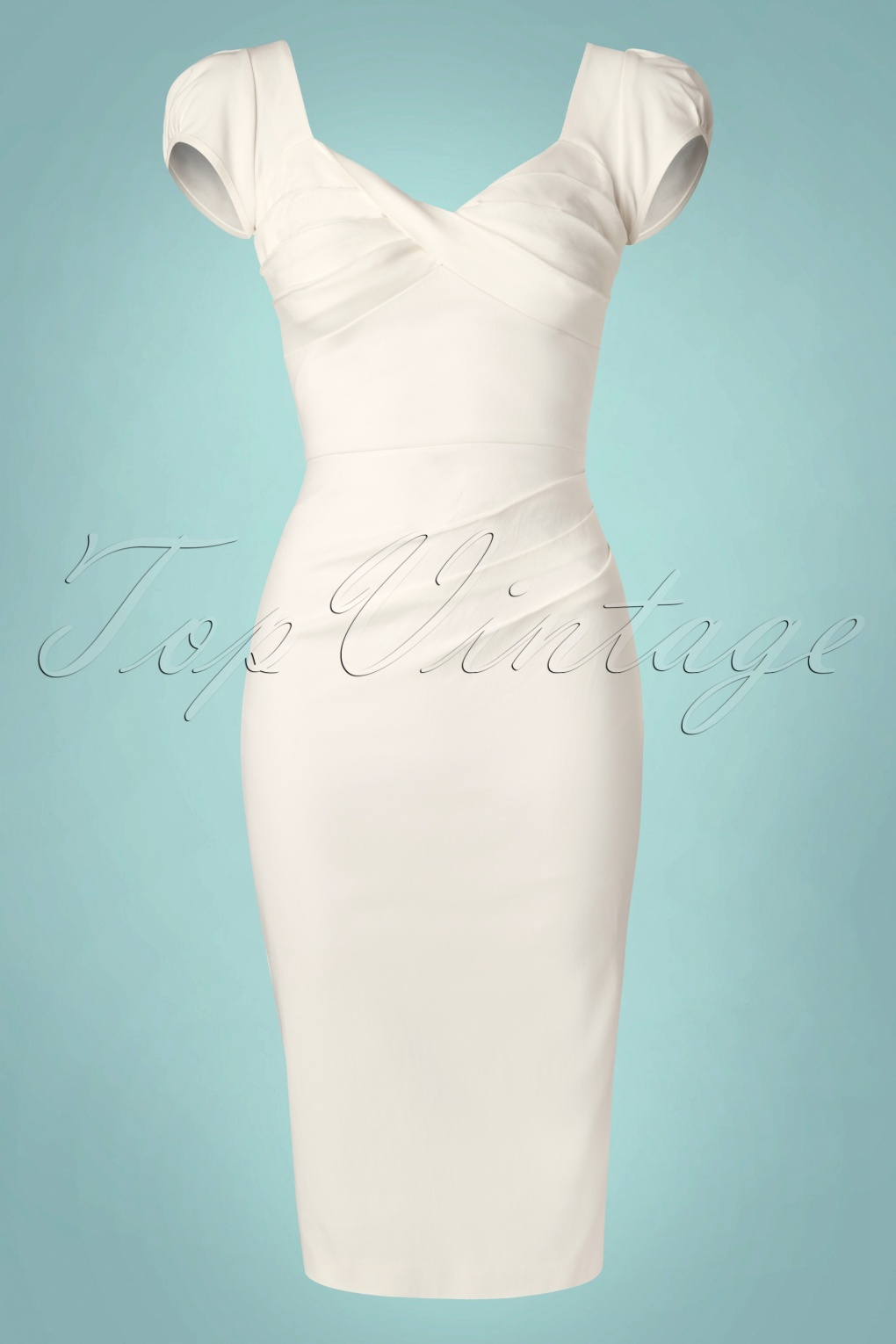 50s Billion Dollar Dress in Ivory