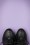 Bettie Page Shoes - Saison brogue laarsjes in zwart 4