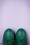 Bettie Page Shoes - 50s Saison Brogue Booties in Green 4