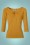 Dancing Days by Banned Pretty Illusion Mustard Bow Top 113 80 23280 20171025 0003W