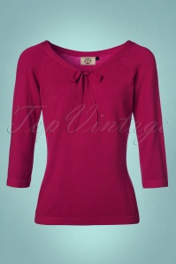 Tante Betsy - Betsy Hatch Kleid in Rot und Pink