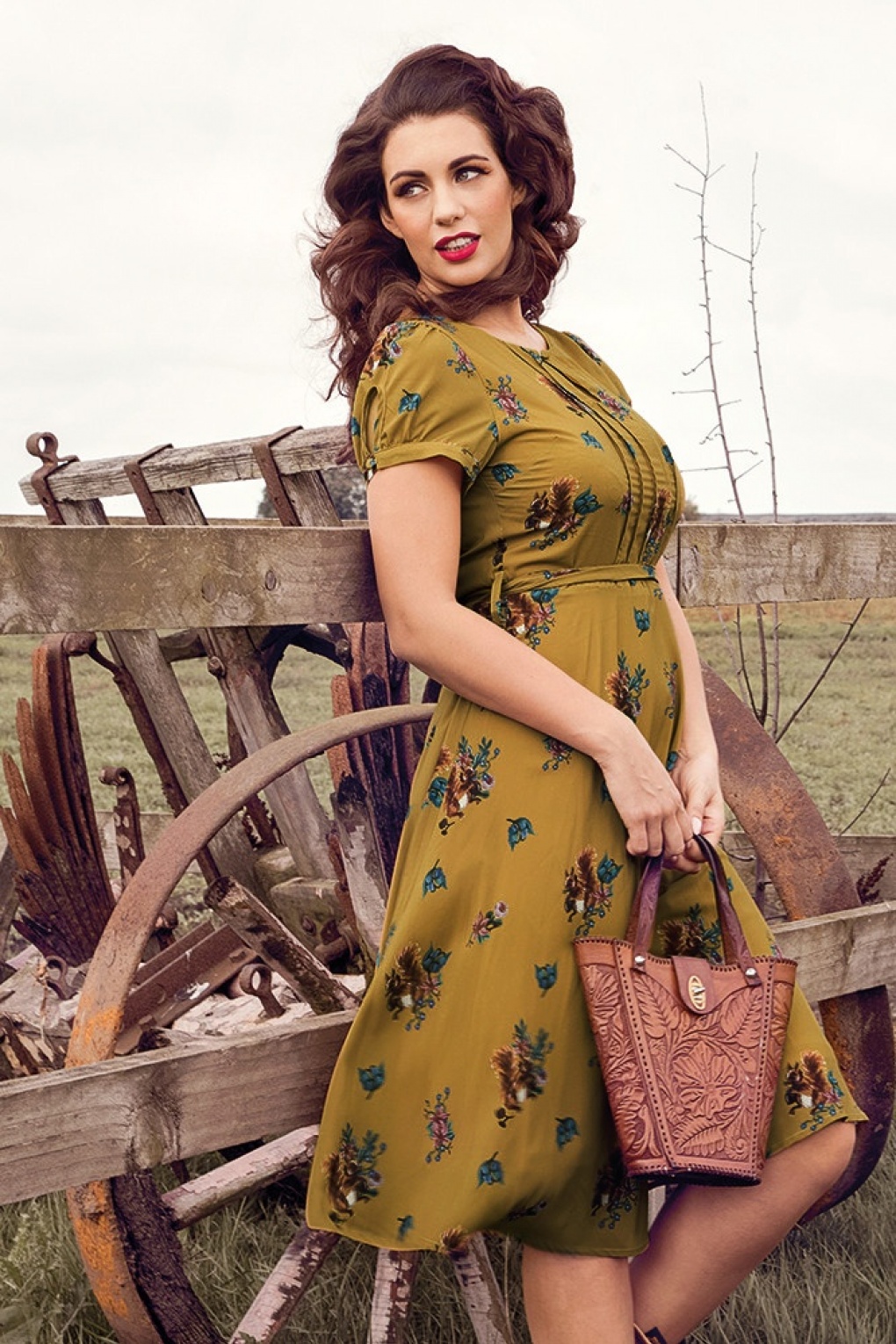 1940s Day Dresses & Tea Dresses