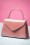 La Parisienne 60s Lillian Laque Handbag in Dark Pink 212 22 23822 20171024 0013w