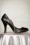 Pinup Couture Black Faux Leather Pump 400 10 23812 26102017 013W