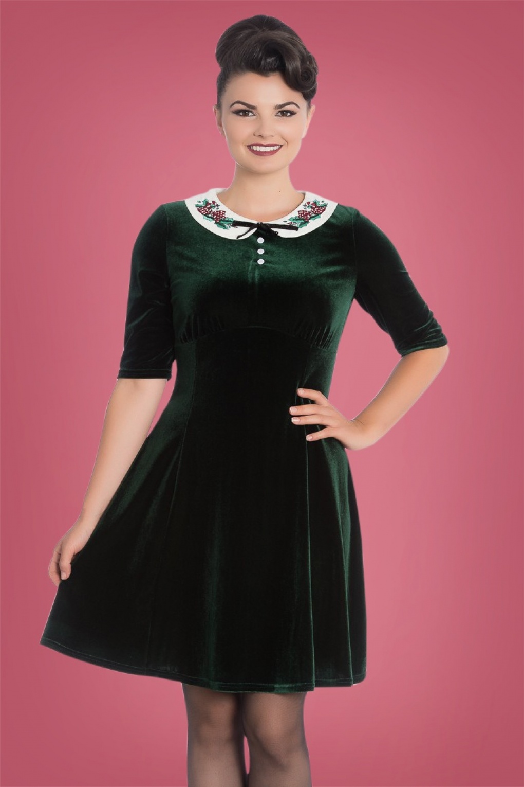 vintage christmas gown