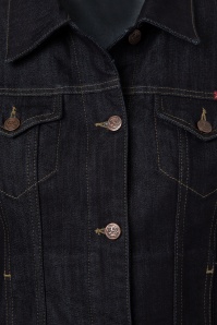 Rumble59 - Dames jeansjasje in denimblauw 5