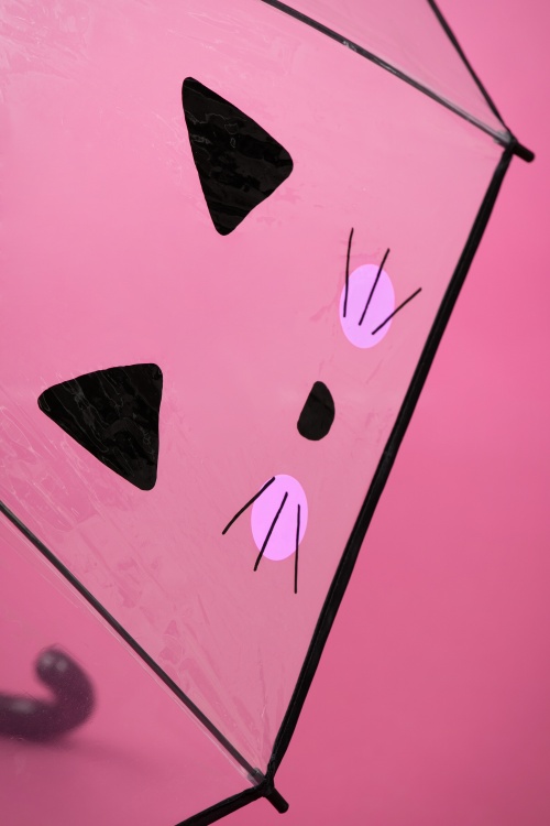So Rainy - 50s Selfie Cat Dome Umbrella 2