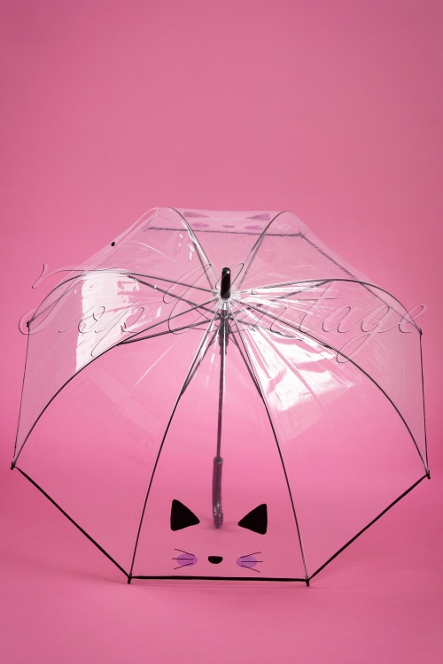 So Rainy - Selfie Cat Dome Umbrella Années 50 3