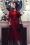Paula Walks Hearts & Roses 50s Florence Velvet Swing Dress 17661 20161215 0023w