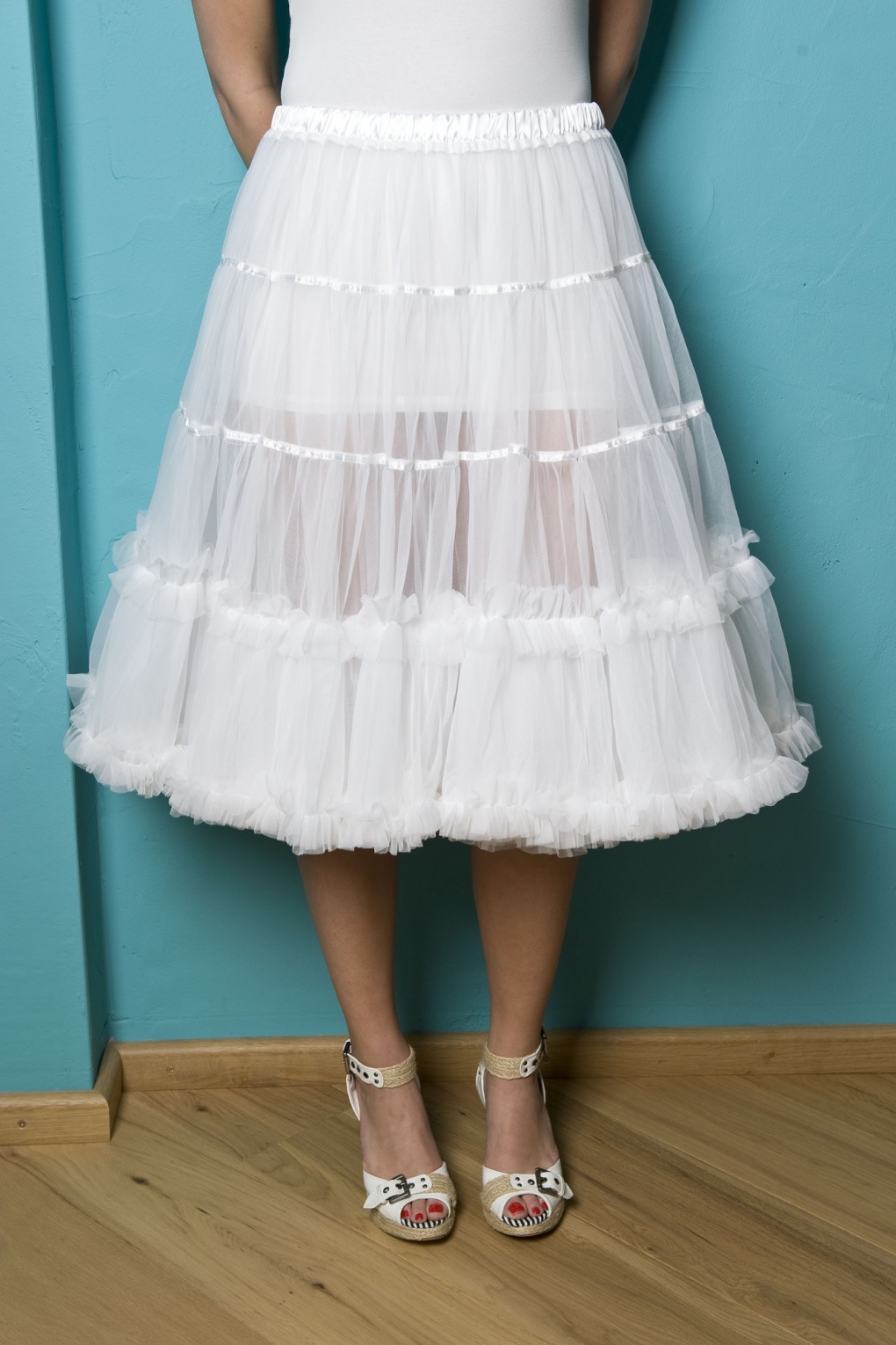 satin petticoat dress