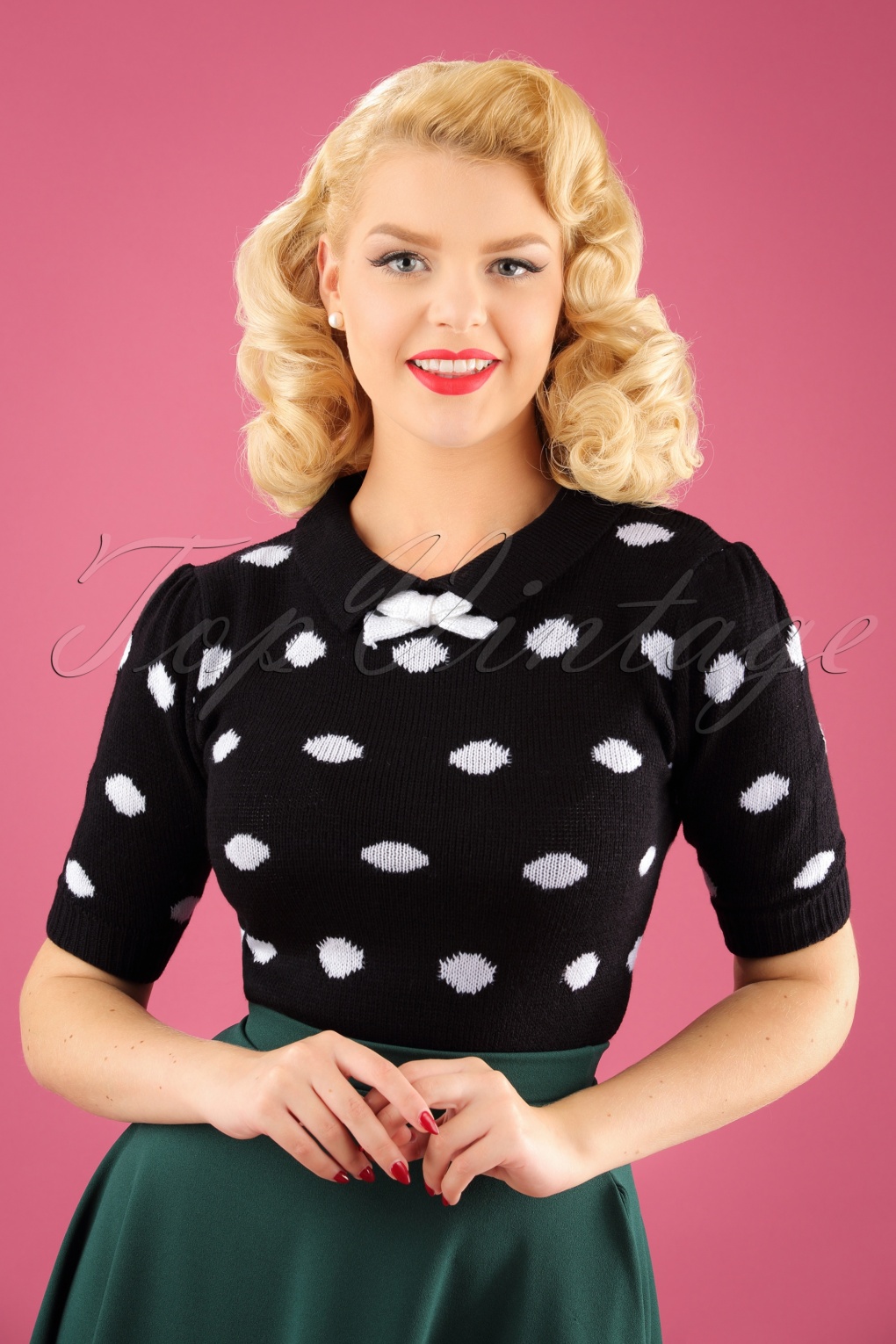 1940s Style Sweaters and Knit Tops
