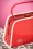 Glamour Bunny - Patent Glitter Box Handbag Années 50 en Rouge 2