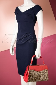 Glamour Bunny - 50s Secret Sadie Handbag in Red 9
