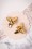Lisa Angel - 70s Bumblebee Gold Plated Stud Earrings 3