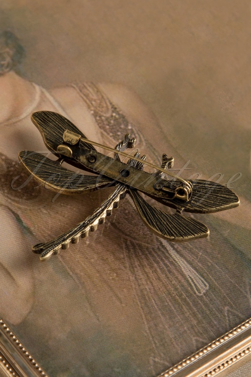 Lovely - 20s How To Train Your Dragonfly Brooch in Lila 3
