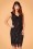 GatsbyLady - Liz Flapper-Kleid in Schwarz 3