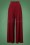 Banned Retro - 70s Indiana Trousers in Burgundy