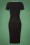Rebel Love Clothing - 50s Cruella Pencil Dress in Black 5