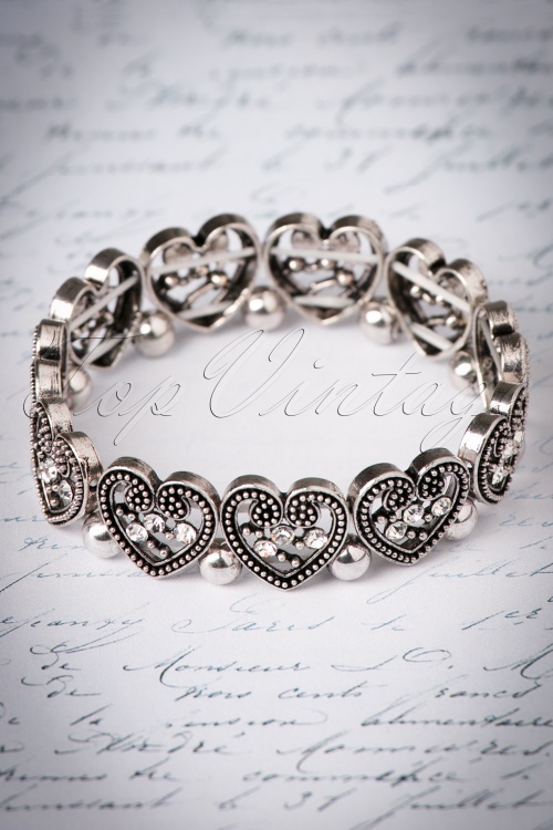 Kaytie - 30s Lovely Vintage Bracelet in Silver