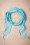 ZaZoo - 50s Chiffon Scarf in Sky Blue