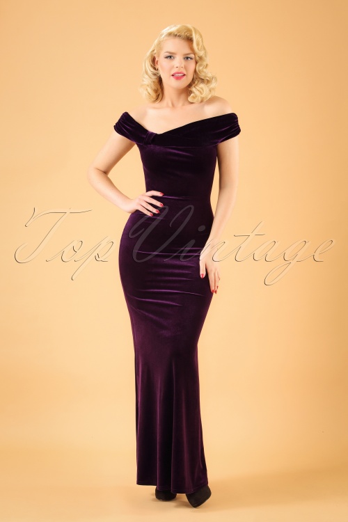 Purple Maxi Dress