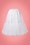 Polly Petticoat Années 50 en Blanc