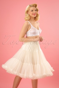 Banned Retro - 50s Lola Lifeforms Petticoat in Ivory 2