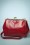 Kaytie - Vintage tas met Kisslock-sluiting met frame in rood 2