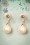 Viva by Tendenza - 50s Carole Classic Pearl Earrings in Gold 3