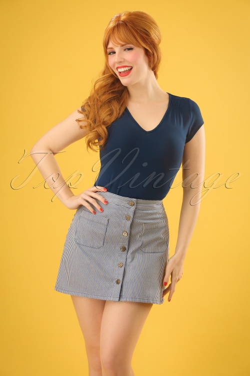 King Louie Anna Americana Striped Skirt 23072 20171221 0010w