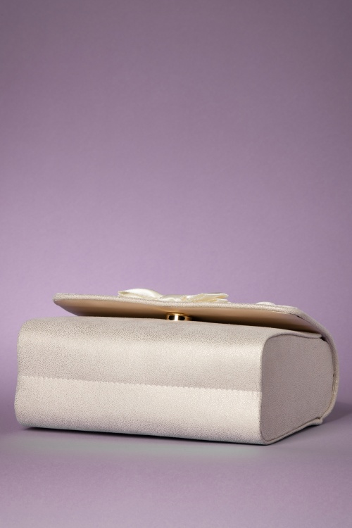 Ruby Shoo - 60s San Marino Handbag in Cream 3