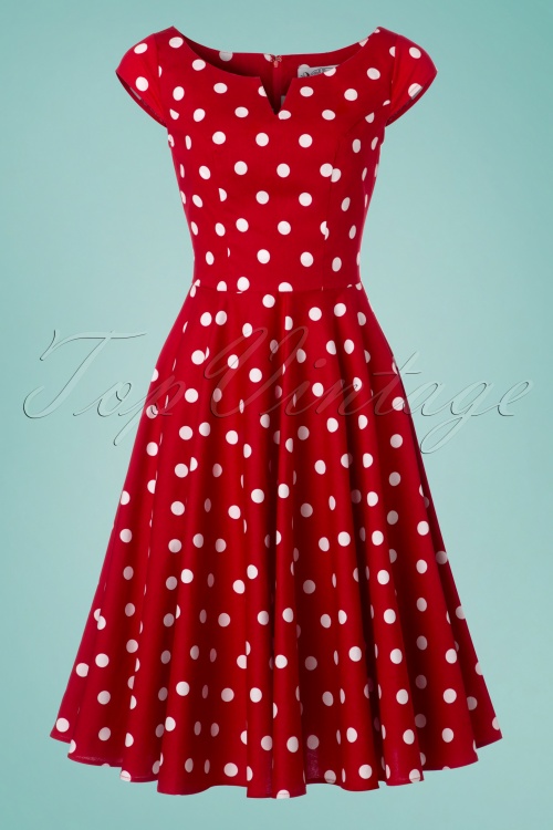 Buy > red white spotty dress > in stock