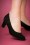 Tamaris - 40s Sally Suedine Pumps in Black 2