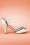 Banned Retro - Mary Jane Beaufort Spice Pumps in Creme 2