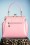 Banned Retro - 50s American Vintage Patent Bag in Pink 6