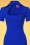 Glamour Bunny - 50s Rita Rae Pencil Dress in Royal Blue 4