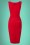 Glamour Bunny Joan Pencil Dress in red 23860 20180108 0011W