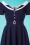 Glamour Bunny Audrey Swing Dress in Navy 23850 20180108 0005V