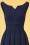 Lindy Bop - 60s Marianne Jacquard Twin Set in Navy 6