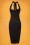 Glamour Bunny - 50s Alice Pencil Dress in Black 5
