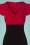 Vintage Chic Contrast Black and Red Pencil Dress 100 20 24508 20180216 0002c