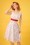 Vintage Chic for Topvintage - 50s Cherry Swing Dress in White