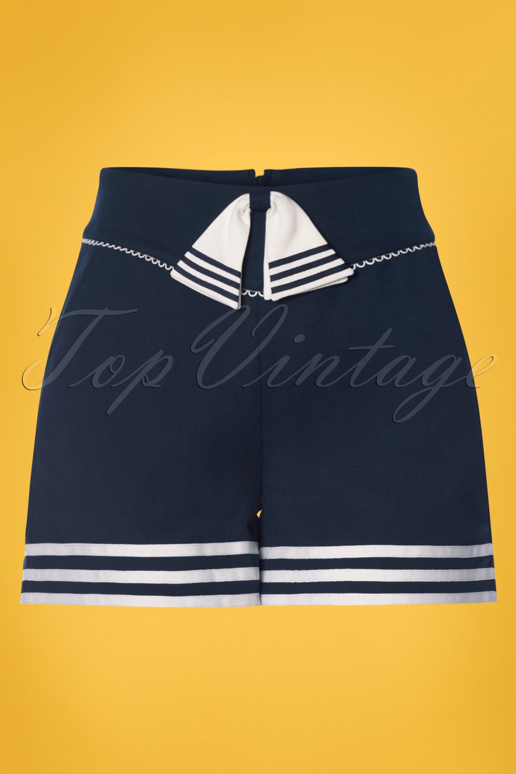 Vintage High Waisted Shorts 1950s Pinup, Rockabilly Shorts