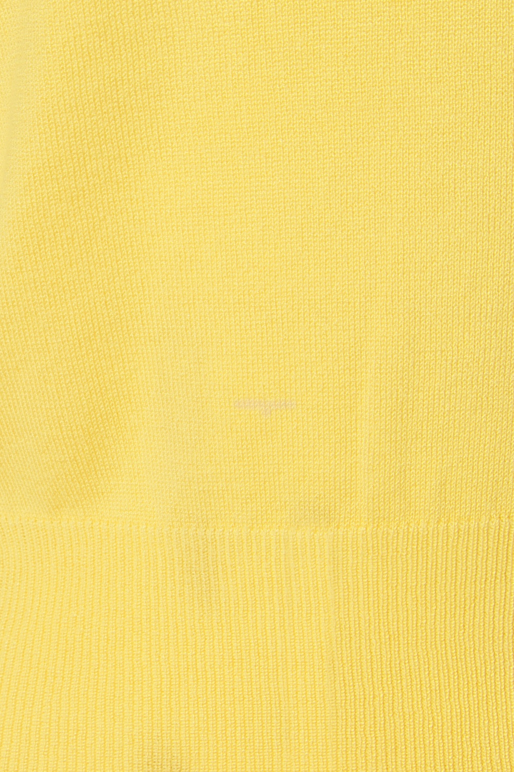 50s Debbie Short Sleeve Sweater in Pastel Yellow