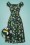 Collectif Clothing Dolores Tropical Bird Doll Dress in Green 22780 20171120 11W1