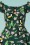 Collectif Clothing Dolores Tropical Bird Doll Dress in Green 22780 20171120 0001V