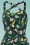 Collectif Clothing - Mahina tropische vogel sarongjurk in groen 5