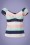 Collectif Clothing Dolores Candy Stripes Top 23635 20171122 0001W
