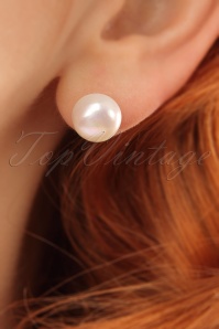 Day&Eve by Go Dutch Label - 50s Celeste Classy Pearls in Ivory White